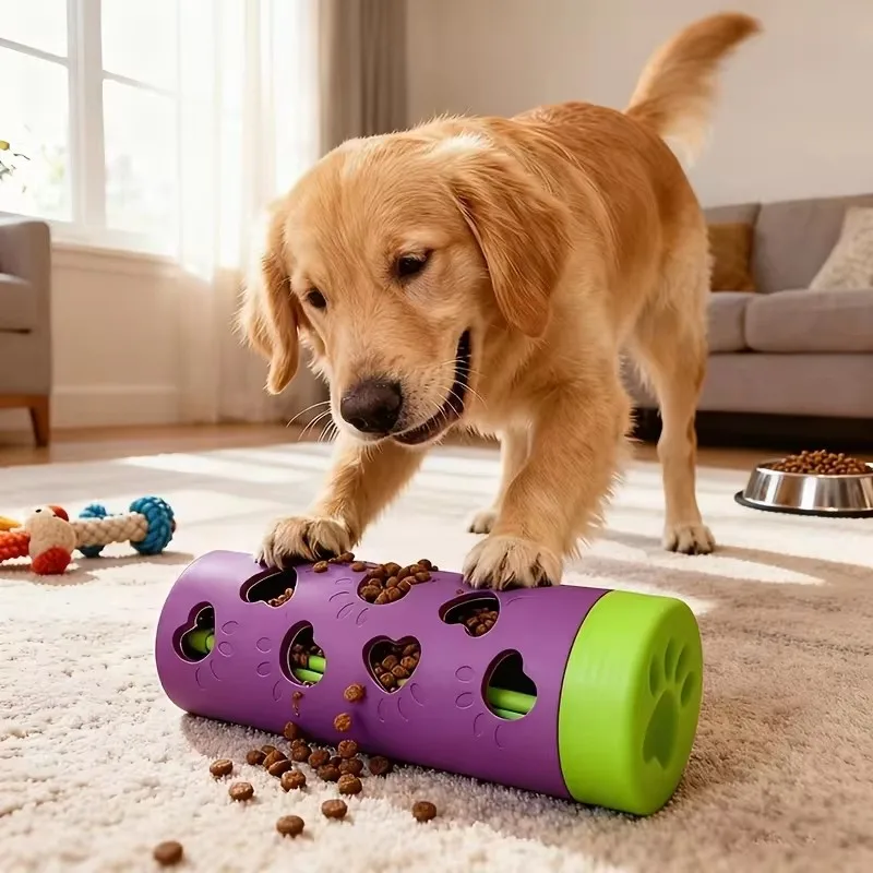 Rubber Treat Dispensing Dog Toy - Rubber Treat-Dispensing Toy For Dog Bite