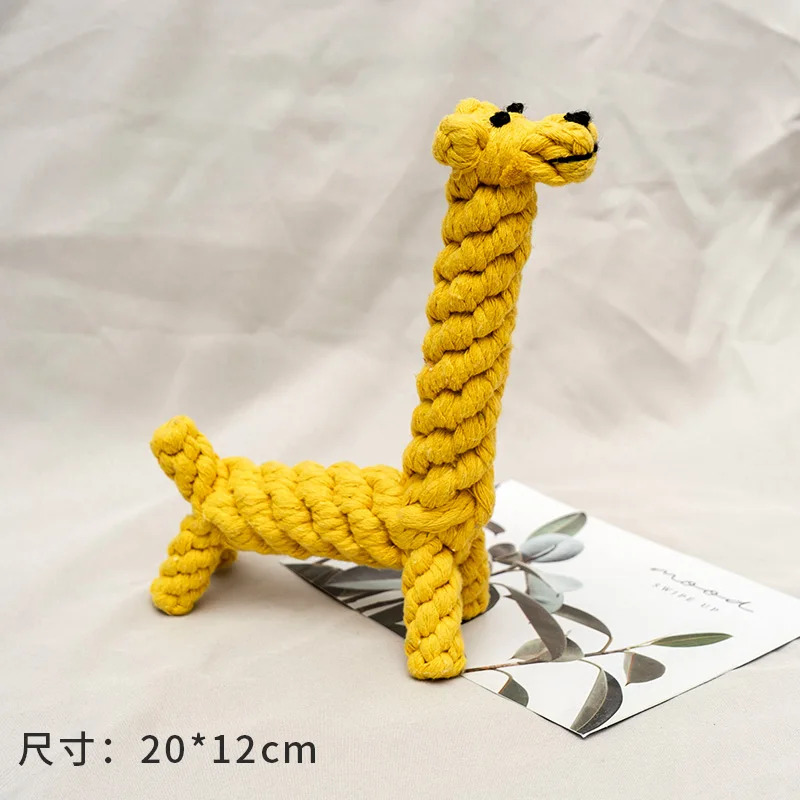 Dog Rope Toy Aggressive Chewers - Tough Rope Knot Dog Chew Toy