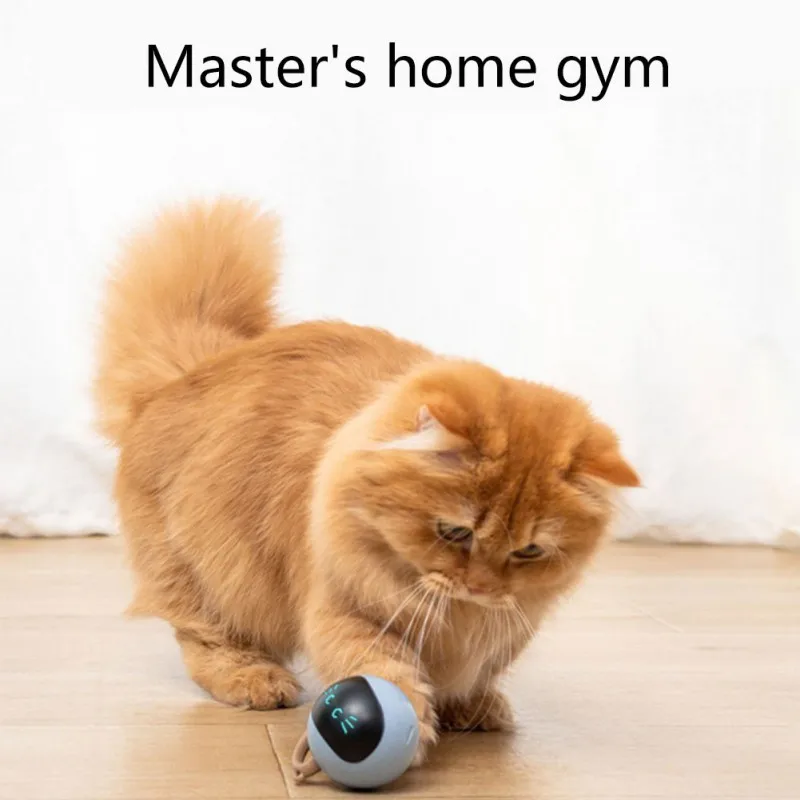 Automatic Moving Dog Ball - Interactive Cat Ball Toy USB Rechargeable