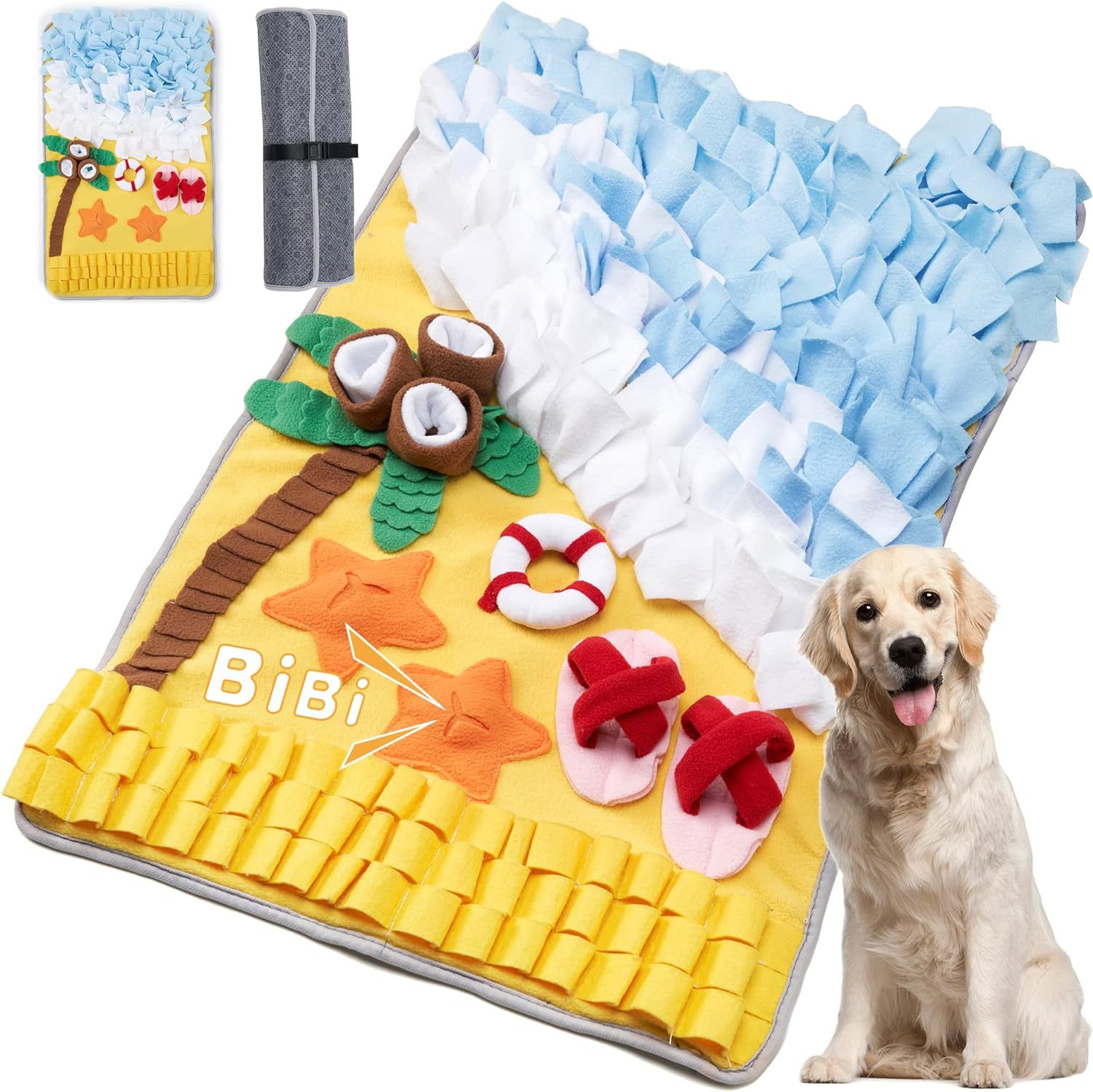 Snuffle Mat For Dogs - New Pet Sniffing Mat Dog Training