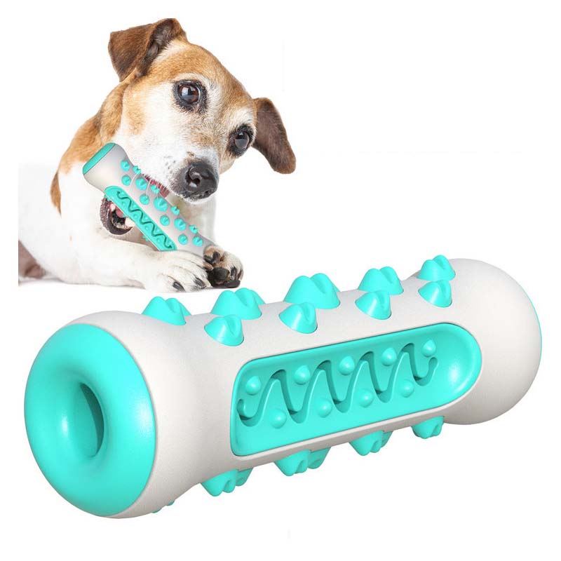 Teeth Cleaning Dog Chew Bone - TPR Dog Molar Stick Durable Chew