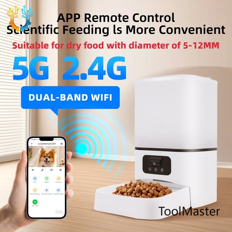 Pet Feeders - 【2026】6L Intelligent Automatic Cat Feeder With