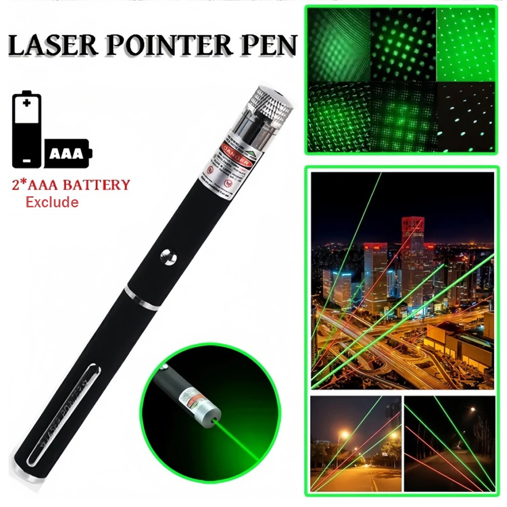 Laser Pointer Cat Toy Automatic - (Do not provide batteries) Green Red
