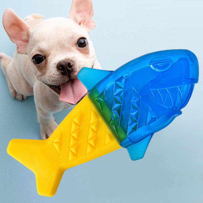 Teeth Cleaning Dog Chew Bone - Freezable Summer Dog Cooling Toy Molar
