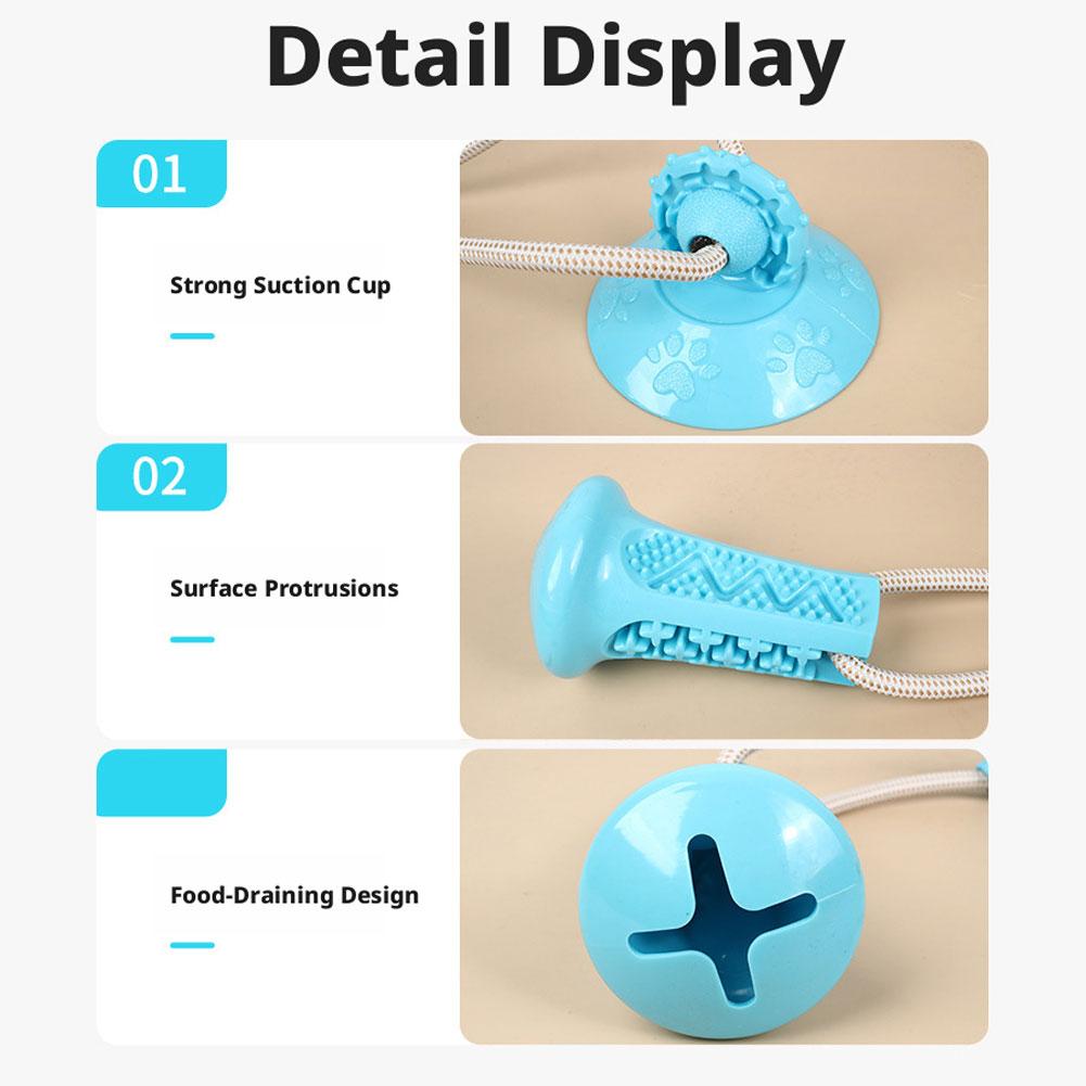 Suction Cup Dog Chew Toy Inter - Suction Cup Dog Tug Toy 评论和价格
