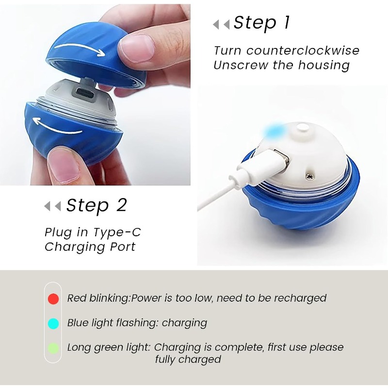 USB Smart Puppy Interactive Do - Automatic Moving Dog Ball 评论和价格
