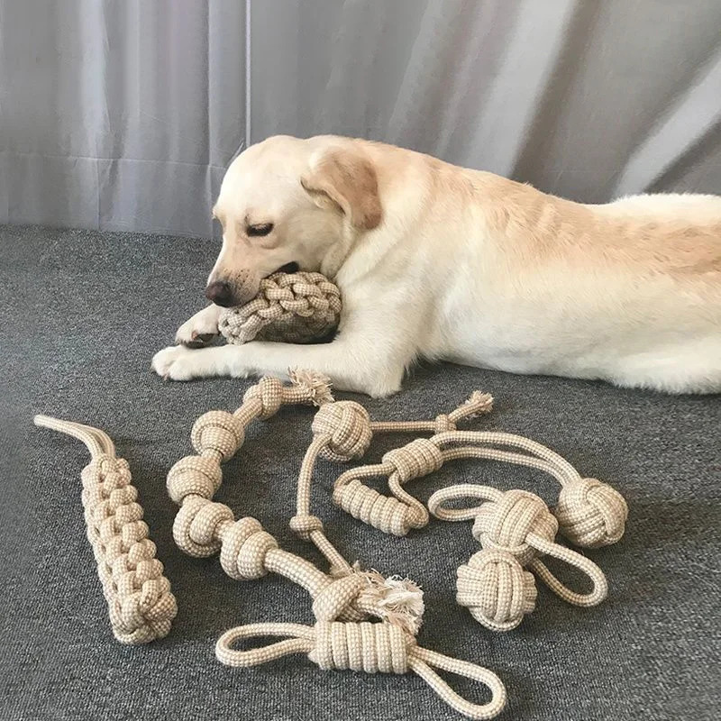 Durable Knotted Rope Toys for  - Dog Rope Toy Aggressive Chewers 评论和价格