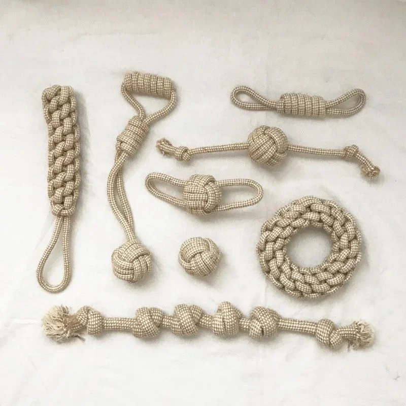 Durable Knotted Rope Toys for  - Dog Rope Toy Aggressive Chewers 评论和价格