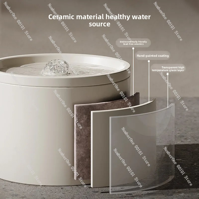Ceramic Automatic Pet Water Di - Pet Feeders 评论和价格