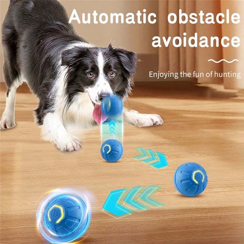 AT84-2PCS Smart Dog Ball Elect - Automatic Moving Dog Ball 评论和价格