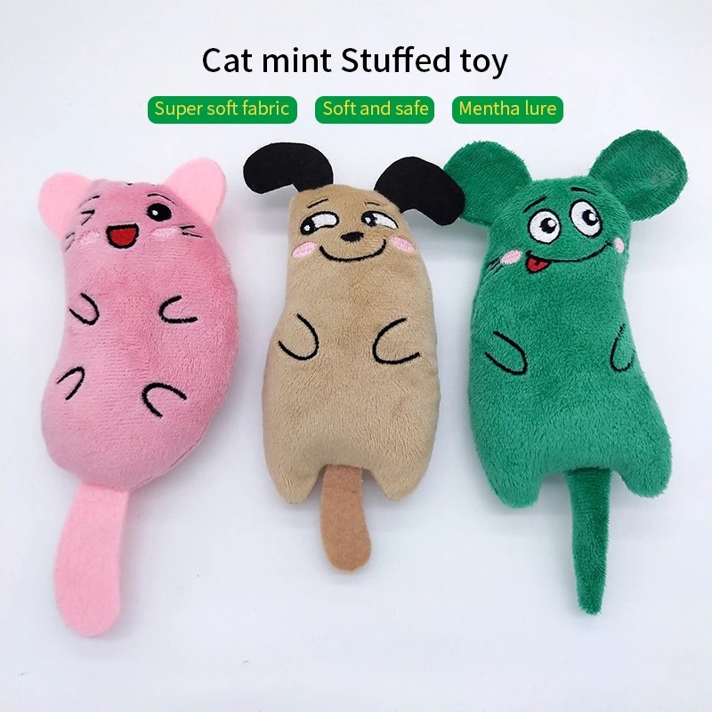 Cute Cat Toys Funny Interactiv - Catnip Interactive Plush Mouse 评论和价格