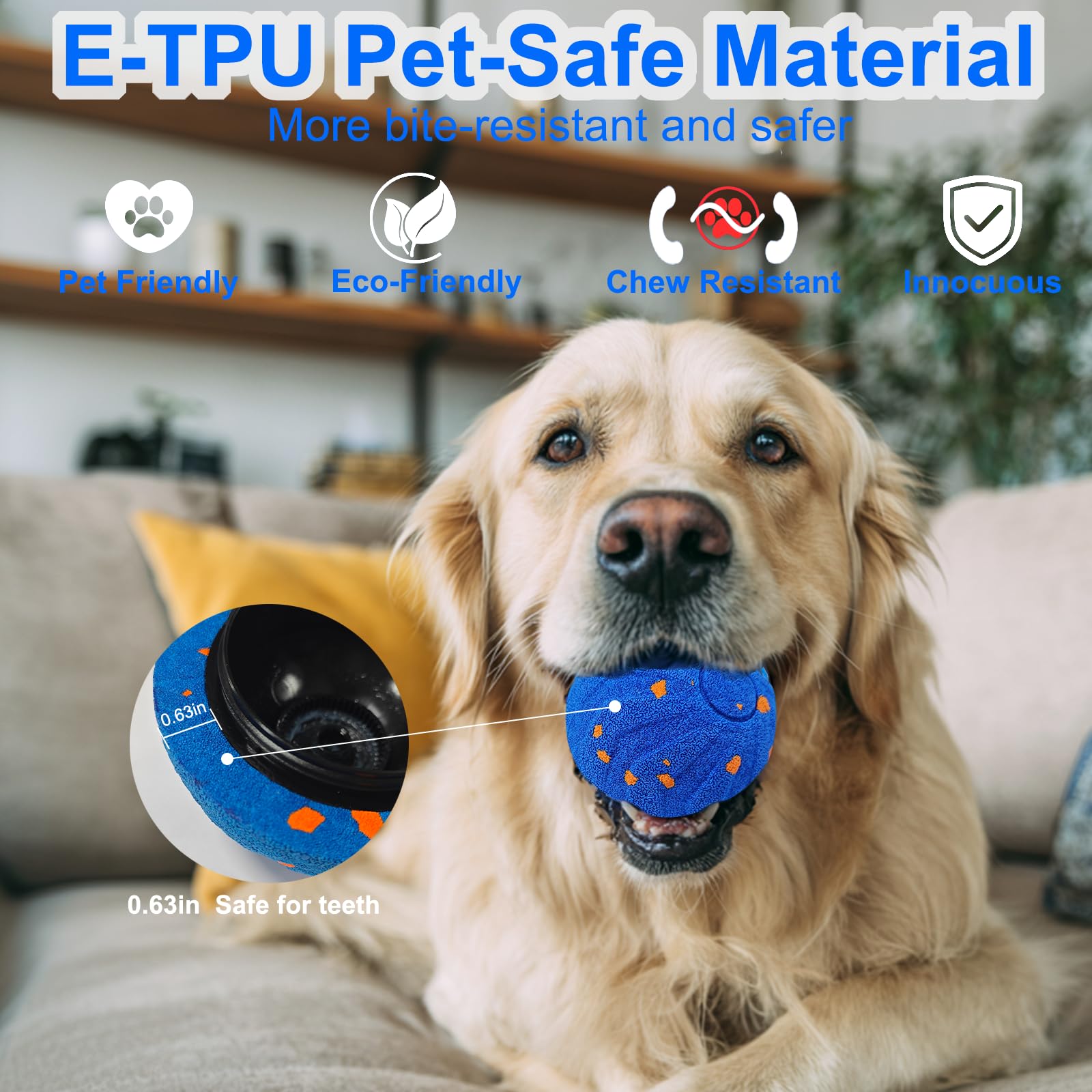 Interactive Dog Ball, Automati - Automatic Moving Dog Ball 评论和价格