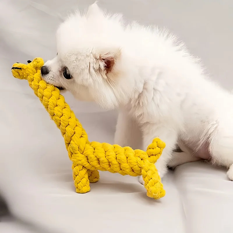 Tough Rope Knot Dog Chew Toy f - Dog Rope Toy Aggressive Chewers 评论和价格
