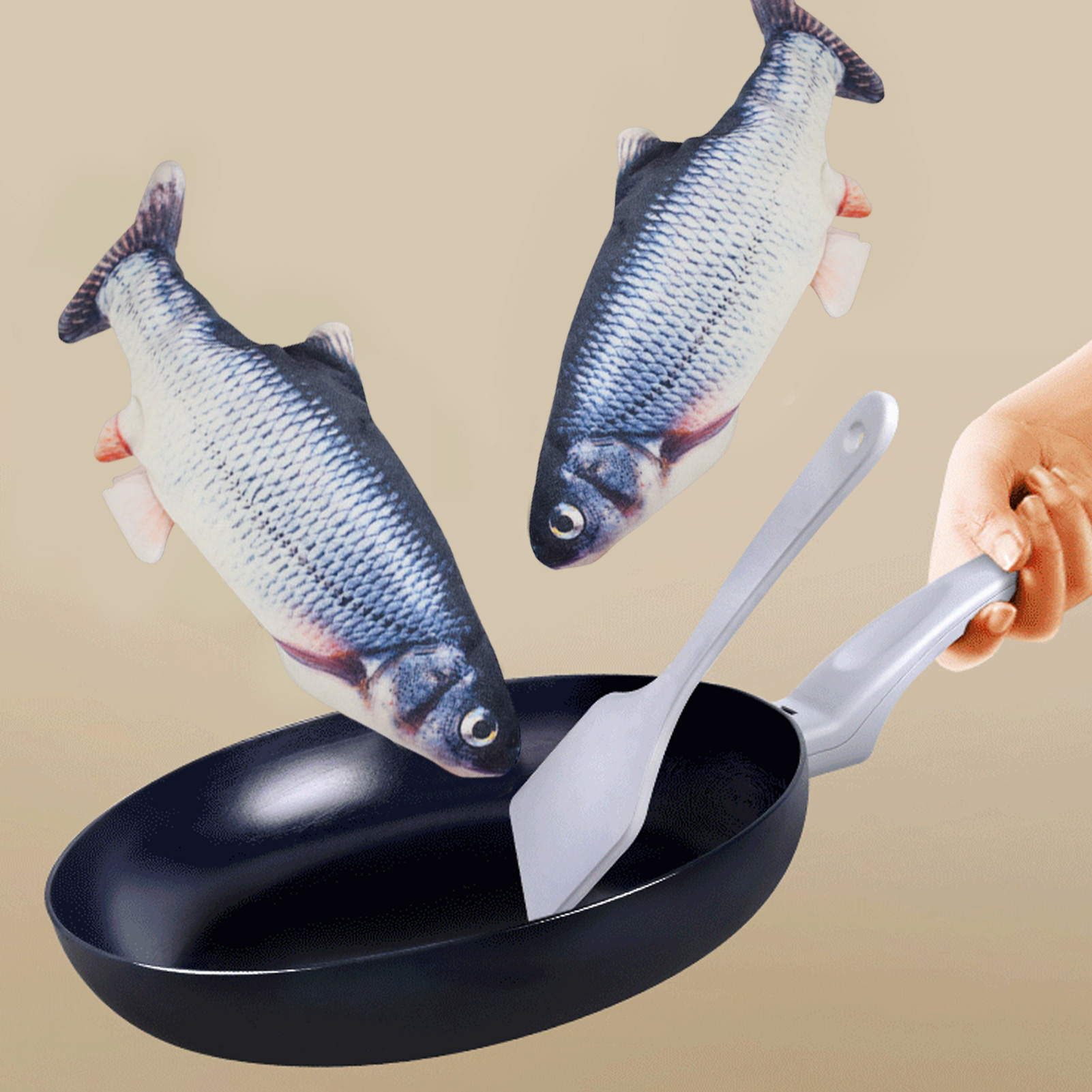 Cat Toys Fish USB Charger Fish - Electric Floppy Fish Dog Toy 评论和价格