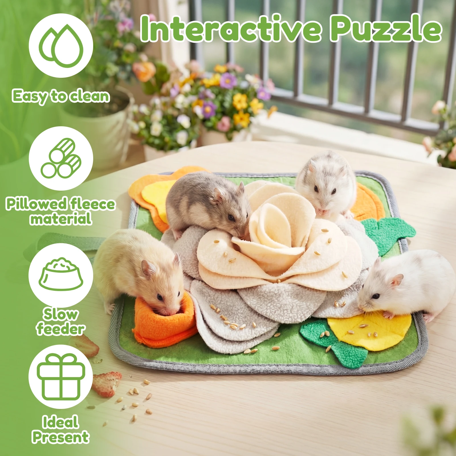 Small Pet Snuffle Mat Rabbit F - Snuffle Mat For Dogs 评论和价格