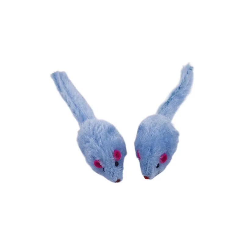 8Pcs furry Plush Cat Toy Soft  - Catnip Interactive Plush Mouse 评论和价格