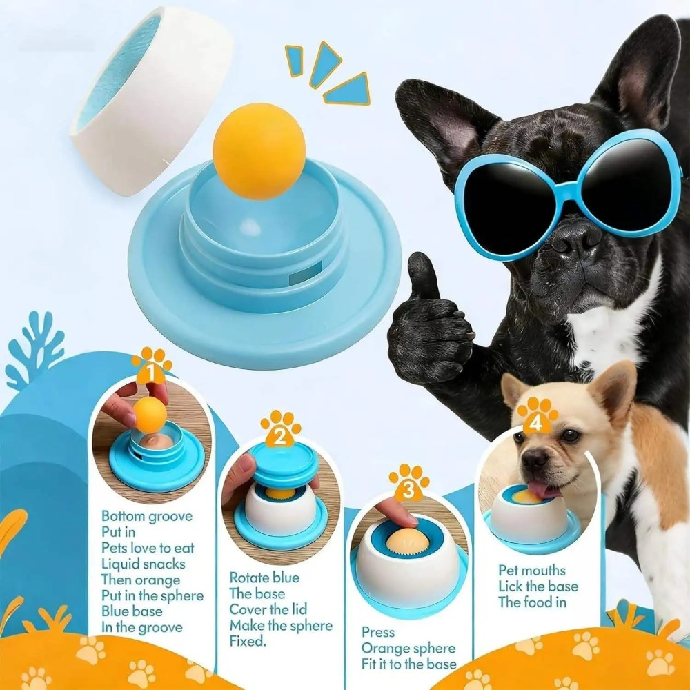 Dogs Cats Lick Toys Interactiv - Dog Toys 评论和价格