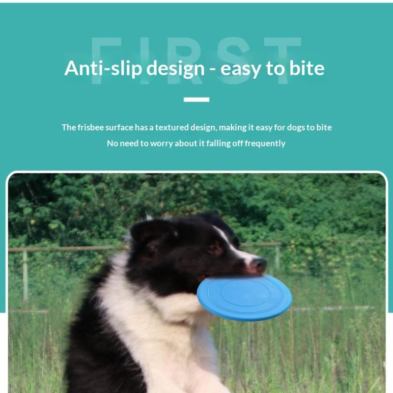 Interactive Silicone Flying Sa - Flying Disc Dog Training Toy 评论和价格