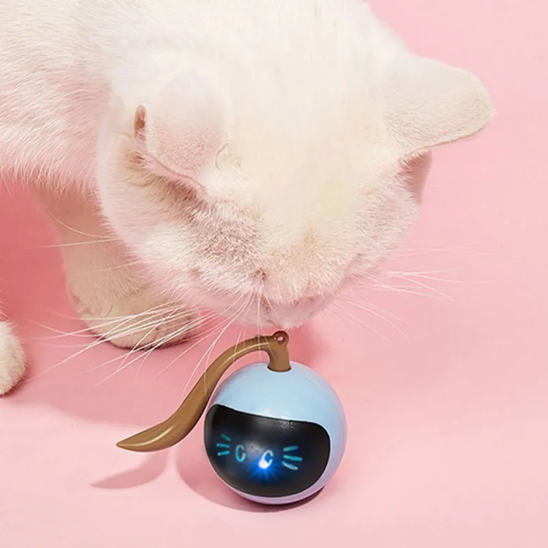 Interactive Cat Ball Toy USB R - Automatic Moving Dog Ball 评论和价格