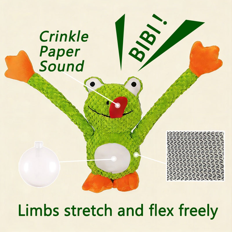 Pet Knot Frog Indestructible P - Indestructible Dog Chew Toy 评论和价格