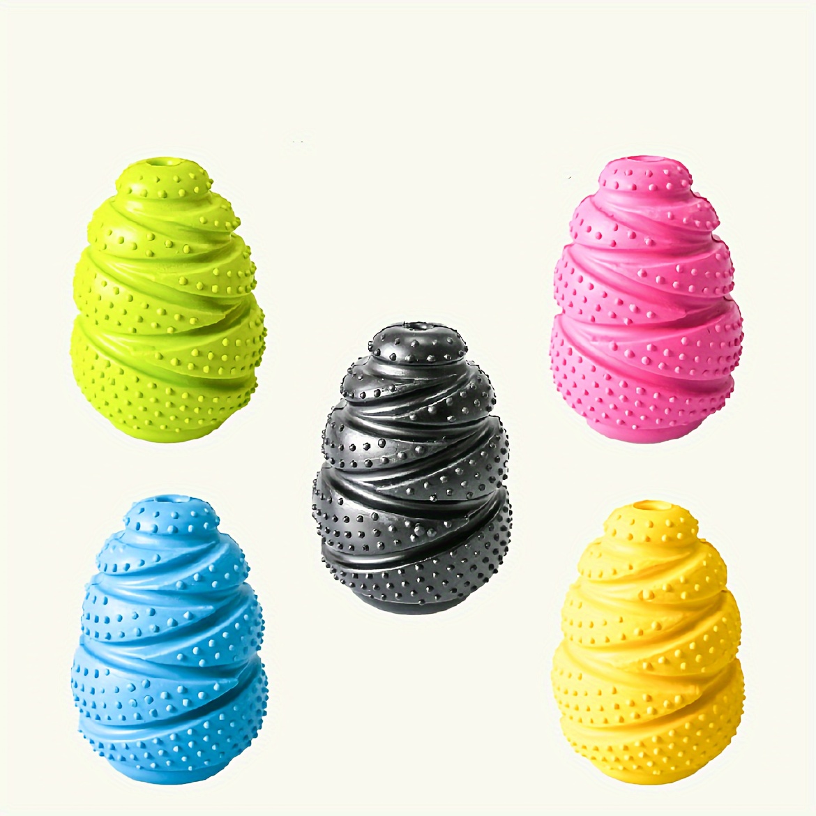 Durable Rubber Dog Chew Toy wi - Rubber Treat Dispensing Dog Toy 评论和价格