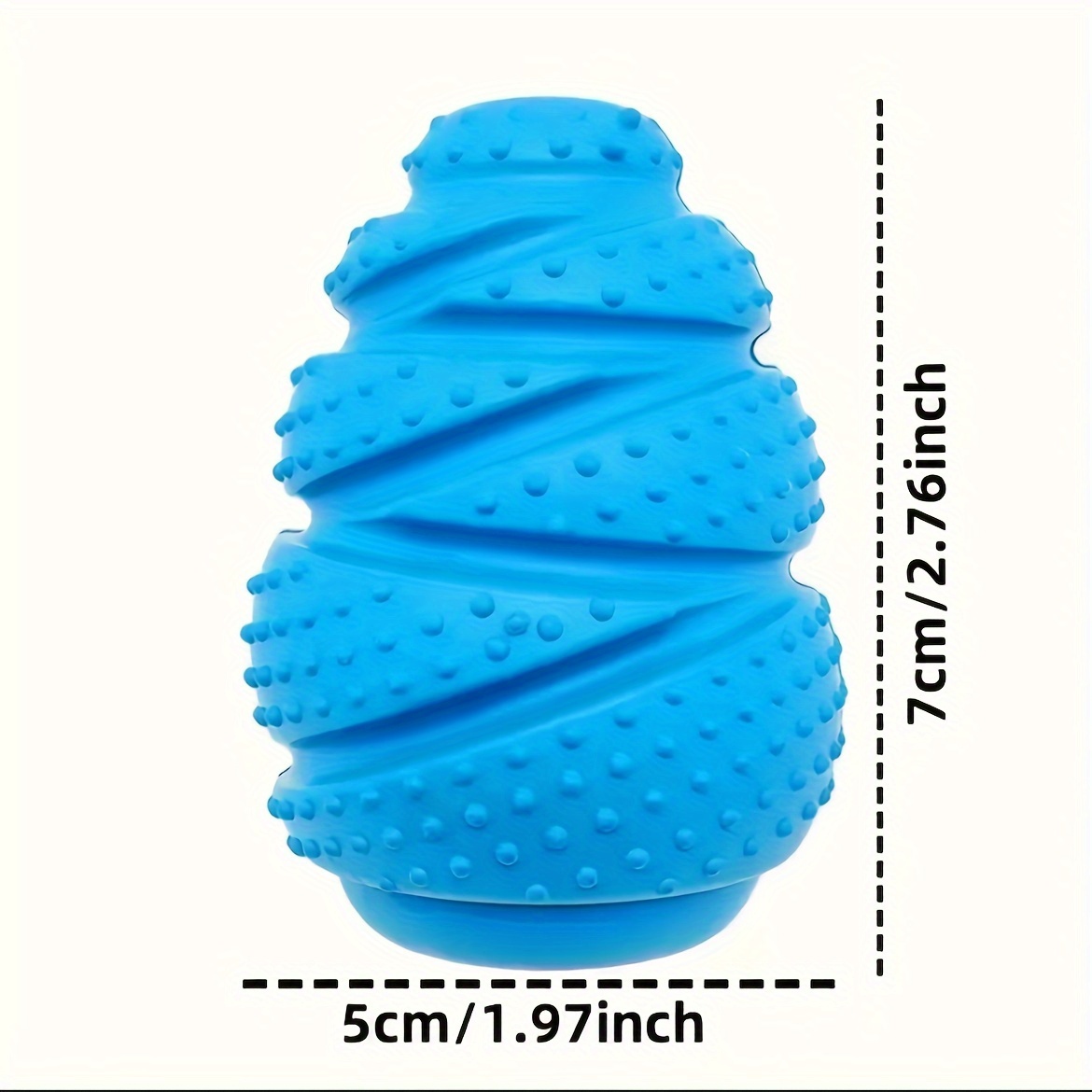 Durable Rubber Dog Chew Toy wi - Rubber Treat Dispensing Dog Toy 评论和价格