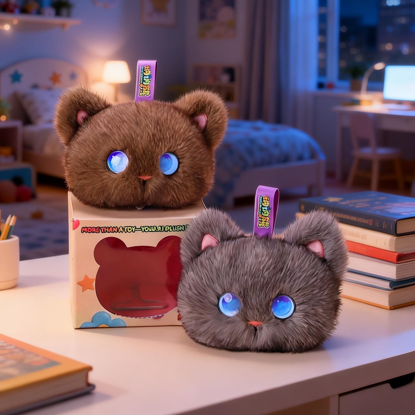 Tobot AI Plush Cat Toy Interac - Cat Toys 评论和价格