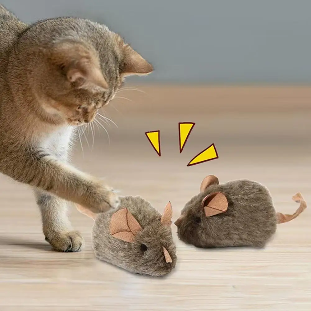 Funny Plush Mice Cat Toy Simul - Catnip Interactive Plush Mouse 评论和价格