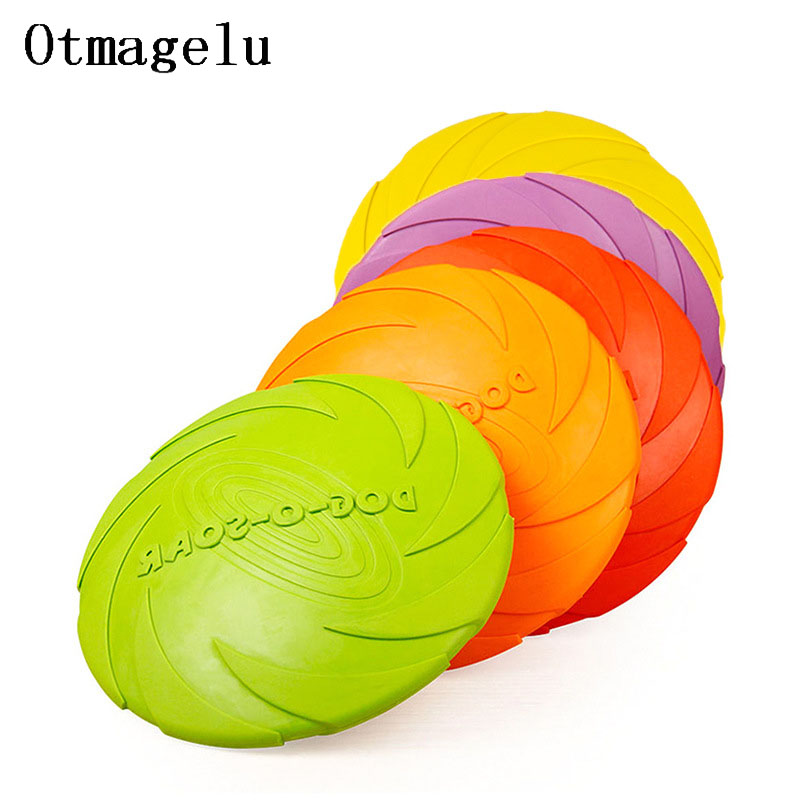 Rubber Pet Dog Flying Discs Sa - Flying Disc Dog Training Toy 评论和价格