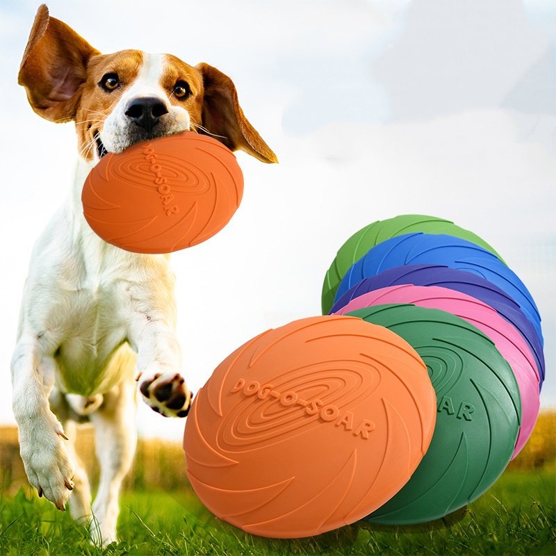 Interactive Silicone Flying Sa - Flying Disc Dog Training Toy 评论和价格