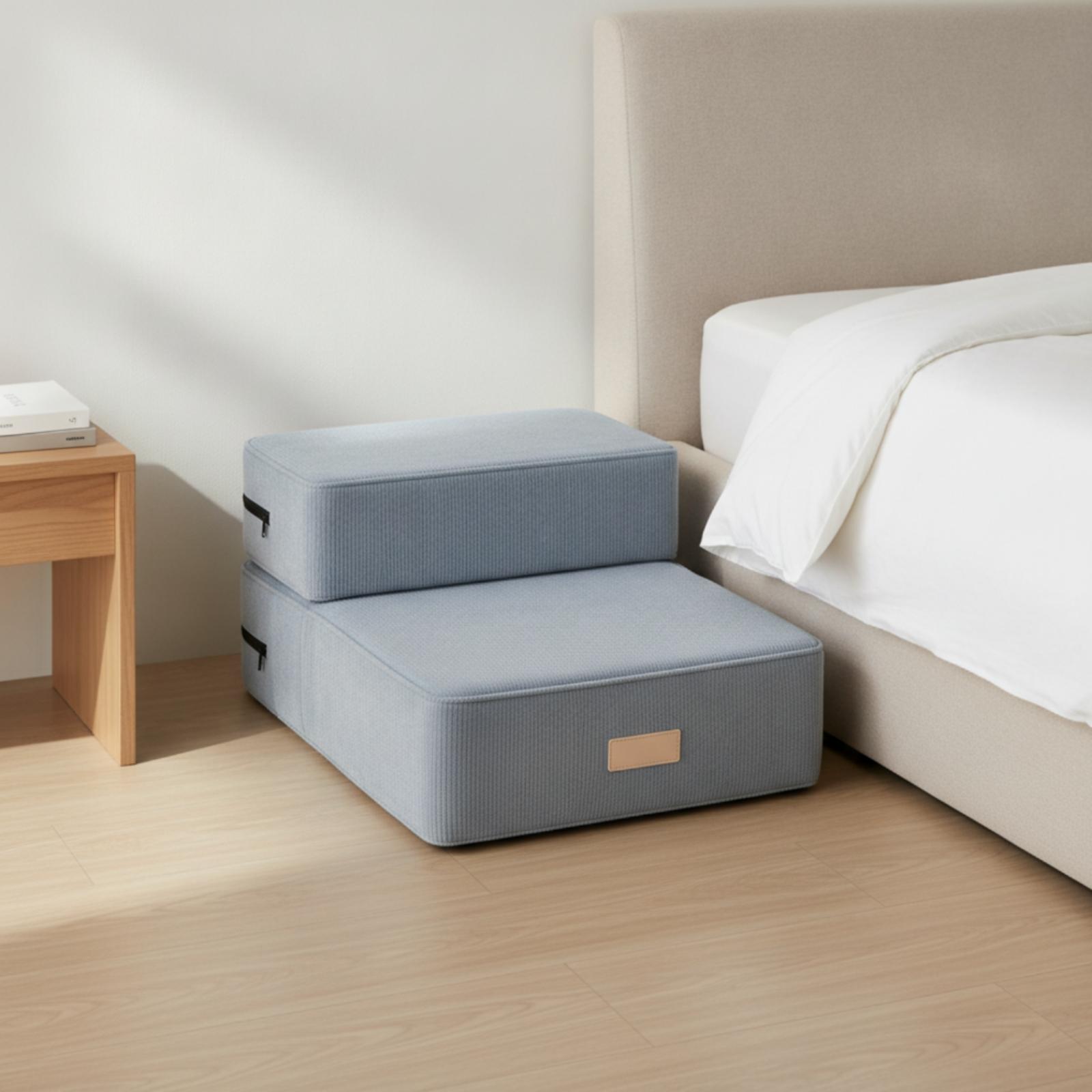 Dog Stair Ramp for Bed with Cu - Pet Beds 评论和价格