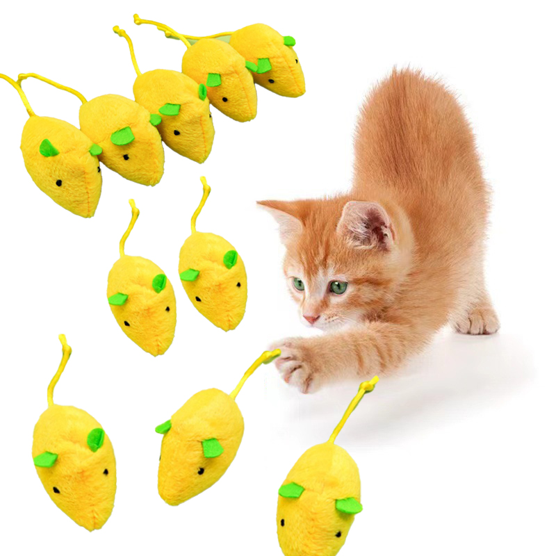 Cat Mouse Toys Interactive Cat - Catnip Interactive Plush Mouse 评论和价格