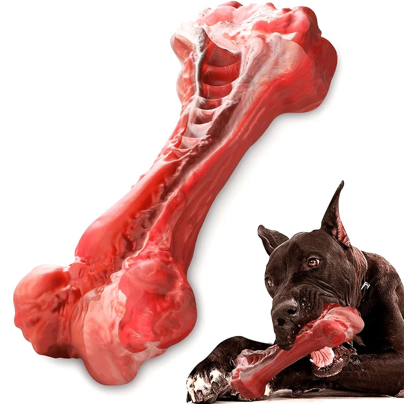 Super Tough Indestructible Dog - Teeth Cleaning Dog Chew Bone 评论和价格