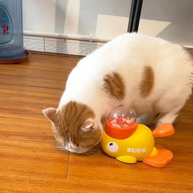 Yellow Duck-Shaped Interactive - Dog Puzzle Feeder Toy 评论和价格