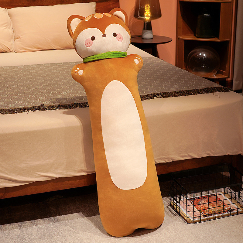 80/110/130CM Cute Soft Long Fo - Dog Toys 评论和价格