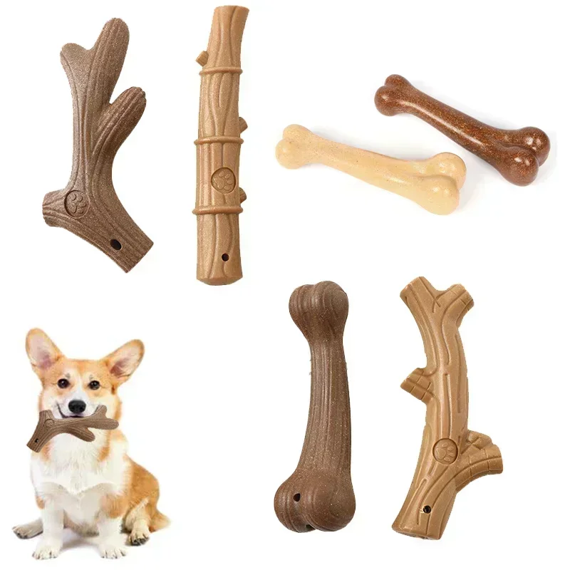 Pine Wood Deer Antlers Dog Che - Indestructible Dog Chew Toy 评论和价格
