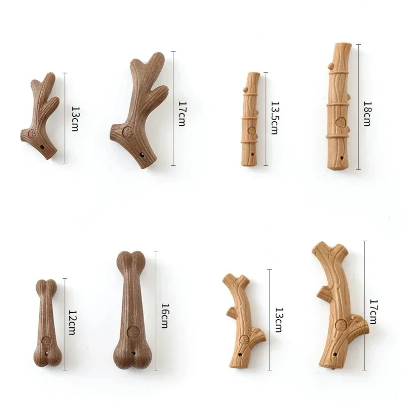Pine Wood Deer Antlers Dog Che - Indestructible Dog Chew Toy 评论和价格