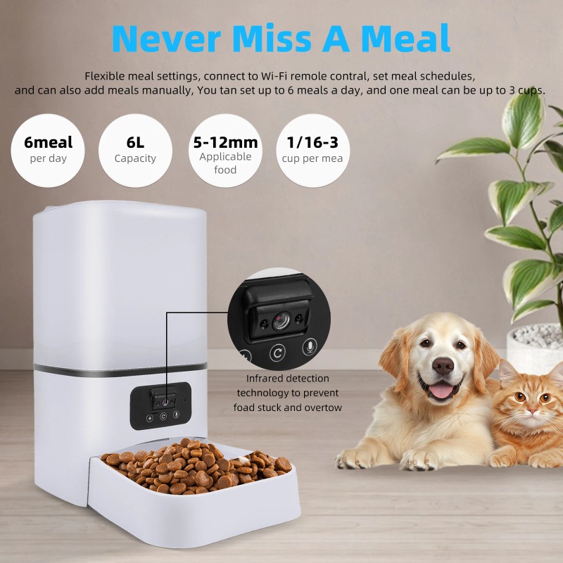 【2026】6L Intelligent Automatic - Pet Feeders 评论和价格