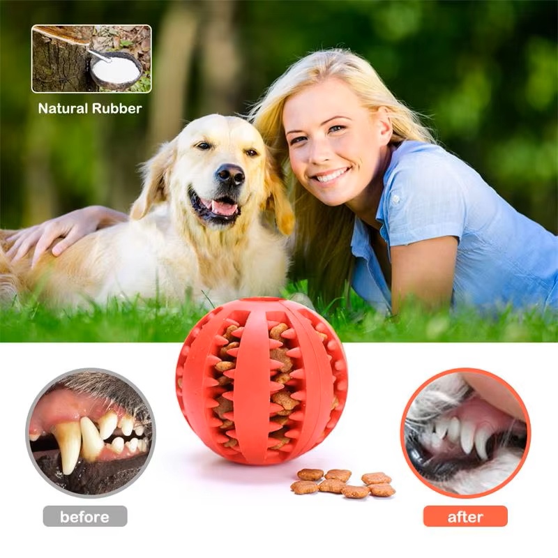 Interactive Silicone Rubber Ba - Dog Puzzle Feeder Toy 评论和价格