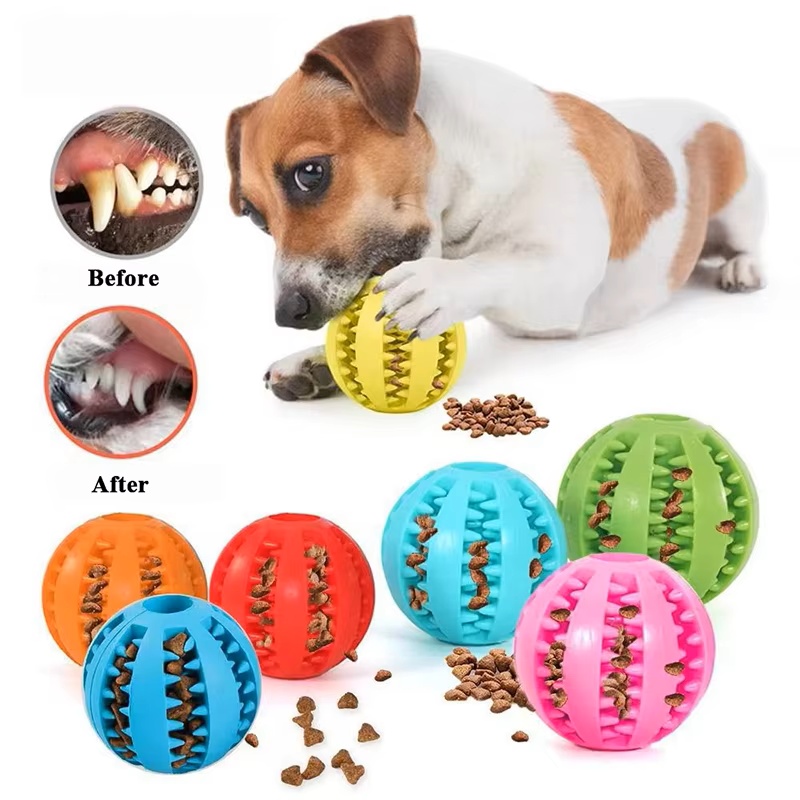 Interactive Silicone Rubber Ba - Dog Puzzle Feeder Toy 评论和价格