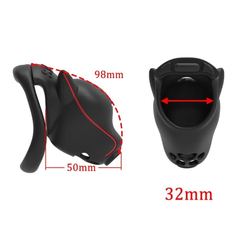 Male Chastity Cage Upgrade Dog - Dog Toys 评论和价格