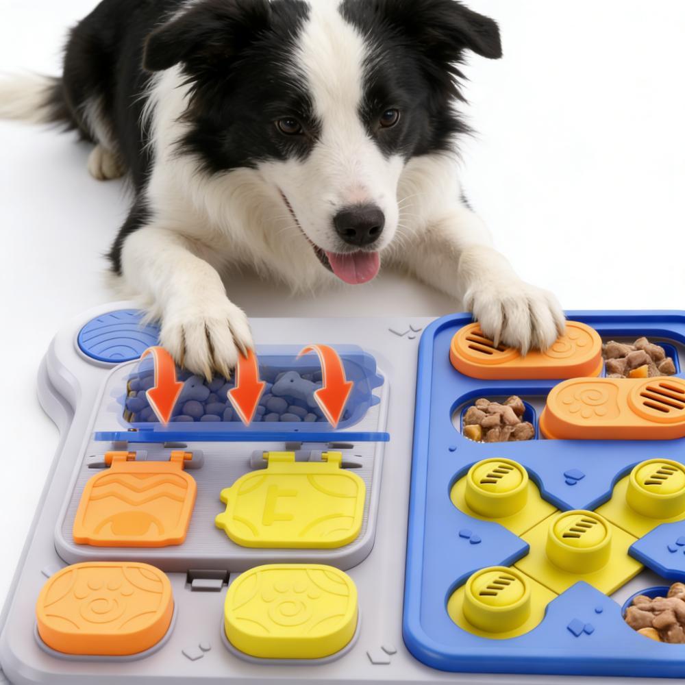 Dog Puzzle Toy & Pet Feeder -  - Snuffle Mat For Dogs 评论和价格