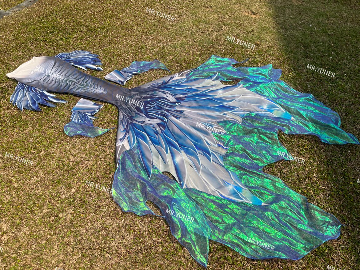 Original Mermaid Big Fish Tail - Aquarium 评论和价格