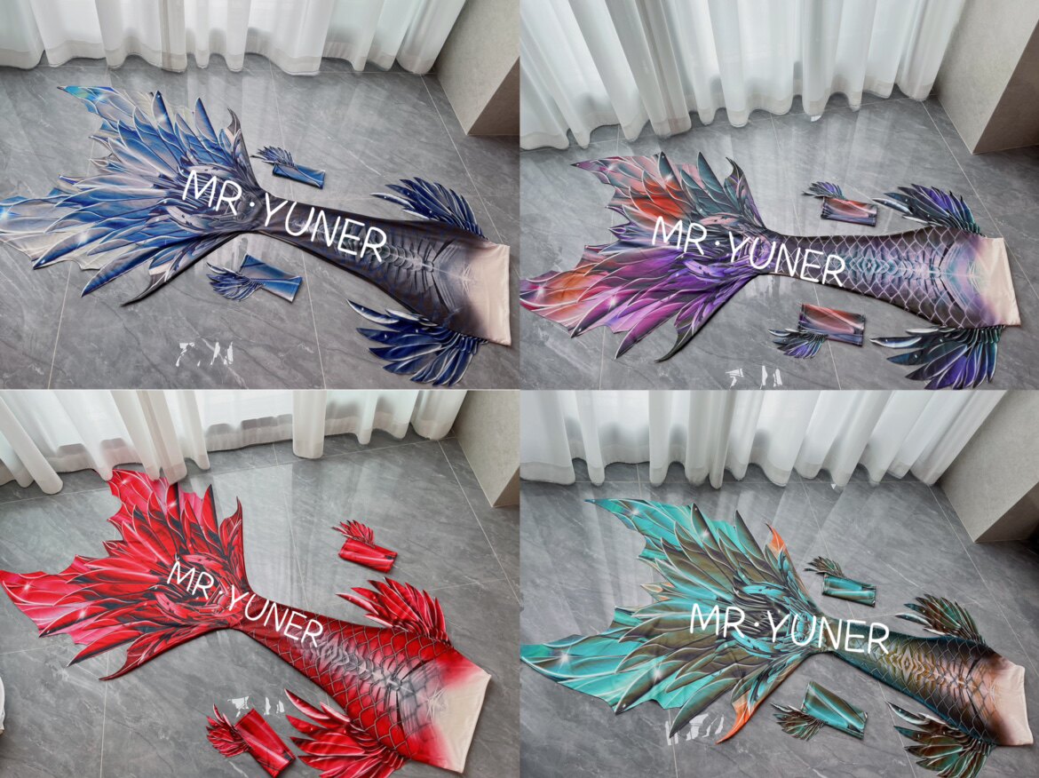 Original Mermaid Big Fish Tail - Aquarium 评论和价格