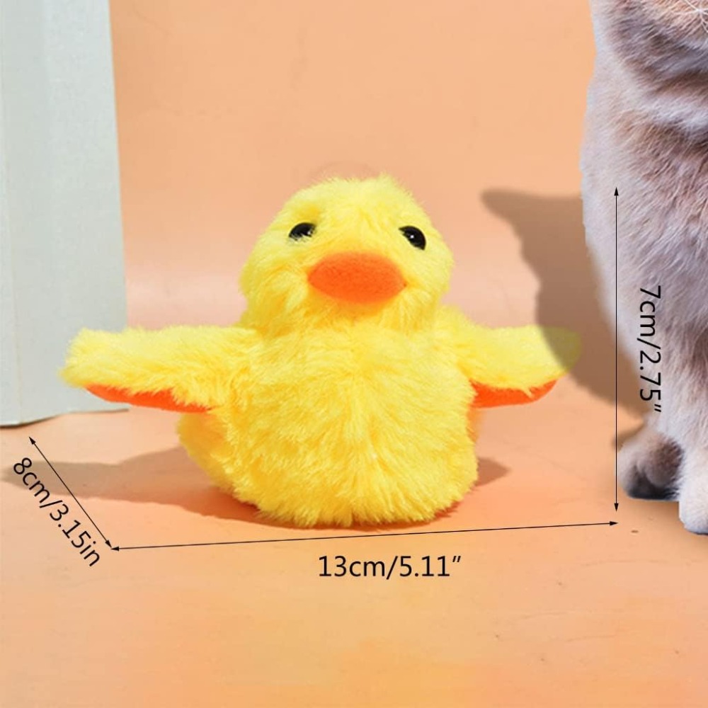 Electric Duck Cat Toy Interact - Catnip Interactive Plush Mouse 评论和价格