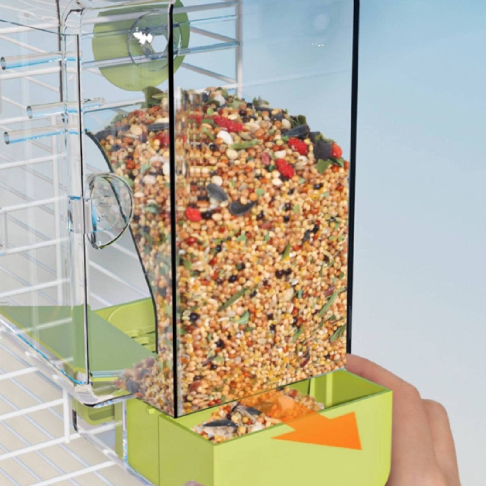 Seed Separating Feeder Splash- - Pet Feeders 评论和价格