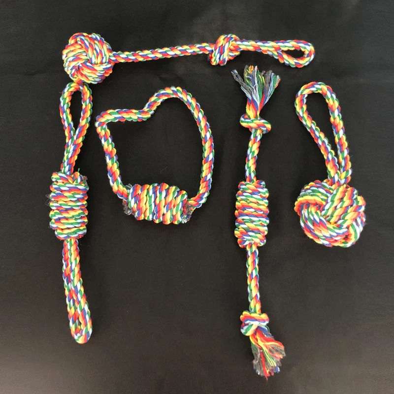 Durable Dog Rope Toys for Aggr - Dog Rope Toy Aggressive Chewers 评论和价格