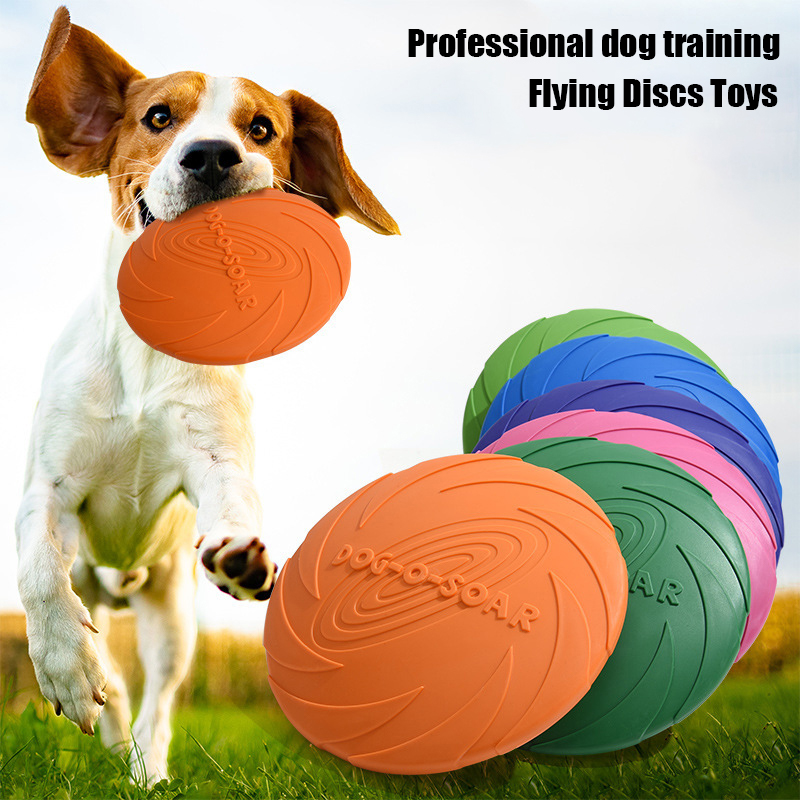 Large Dog Golden Fur Pet Flyin - Flying Disc Dog Training Toy 评论和价格