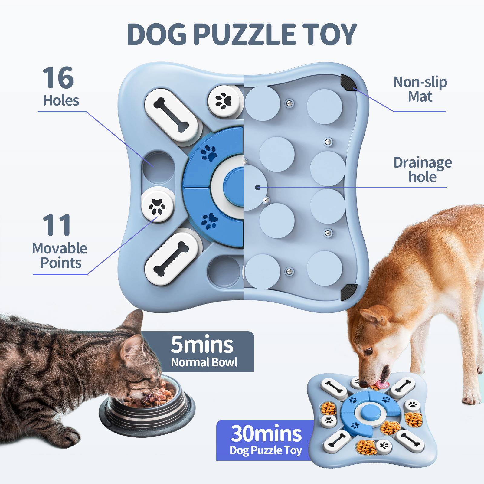 Dog Toys Slow Feeder Interacti - Dog Puzzle Feeder Toy 评论和价格