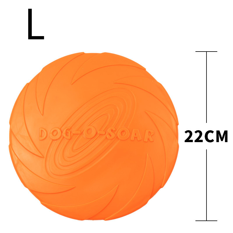 TPR Big Dog Training Toy Flyin - Flying Disc Dog Training Toy 评论和价格